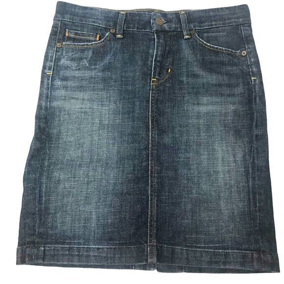 Citizens of Humanity NOVAK STRETCH #358 Pencil Jean Skirt Denim | Sz 26 - Picture 1 of 6